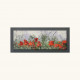 Quadro in legno tema paesaggio in rilievo dettagli in argento moderno