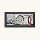 Quadro contemporaneo materico tema in rilievo 3d decoro in foglia argento 120x60