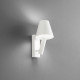 Applique a led con struttura e diffusore in metallo dal design moderno