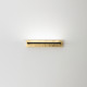 Applique a LED da parete lineare grande in metallo e diffusore orientabile