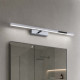 Applique a led media struttura in metallo e diffusore in acrilico orientabile
