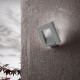 Applique da esterno a led con struttura in metallo e diffusore in acrilico