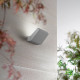 Applique da esterno a led con struttura in metallo e diffusore orientabile