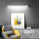 Applique da parete a LED grande orientabile stile moderno per bagno