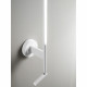 Applique da parete a LED stile moderno in metallo diffusore regolabile