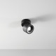 Faretto a led piccolo da soffitto struttura in metallo e diffusore orientabile
