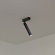 Faretto da soffitto a led con struttura in metallo e diffusore orientabile