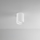 Faretto da soffitto struttura in metallo e diffusore tubolare