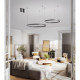 Lampada a sospensione piccola con diffusore in alluminio rotondo a led