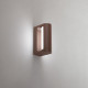 Lampada da parete per esterno a led in metallo e diffusore in acrilico