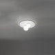 Lampada da soffitto con 2 diffusori a led dal design moderno ed elegante