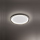 Lampada da soffitto grande a led con struttura in metallo rotonda