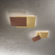 Lampada da soffitto grande moderna con struttura in metallo e diffusore a led