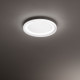 Lampada da soffitto piccola a led con struttura in metallo rotonda