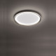 Lampada da soffitto piccola a led con struttura in metallo rotonda