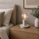 Lampada da tavolo moderna per camerette con base in metallo