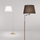 Lampada da terra orientabile in metallo dal design moderno