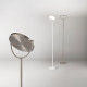 Pianatana a led con struttura in alluminio e diffusore orientabile in acrilico