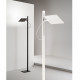 Pianatana a led in alluminio e diffusore orientabile quadrato 