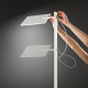 Pianatana a led in alluminio e diffusore orientabile quadrato 