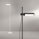 Pianatana in metallo con diffusore in acrilico a led