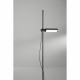 Pianatana in metallo con diffusore in acrilico a led