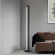 Piantana con diffusore a LED e struttura in alluminio dal design moderno