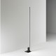 Piantana led in metallo e diffusore in acrilico dal design moderno