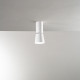 Faretto da soffitto led con struttura in metallo e faretto orientabile 