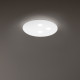 Plafoniera a led con struttura in alluminio rotonda dal design moderno