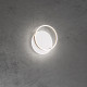 Plafoniera a led piccola con struttura in metallo dal design moderno