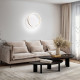 Plafoniera a led piccola con struttura in metallo dal design moderno