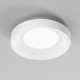 Plafoniera a led piccola con struttura in metallo rotonda dal design moderno