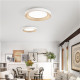 Plafoniera a led piccola con struttura in metallo rotonda dal design moderno
