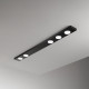 Plafoniera grande con struttura in metallo dal design minimal