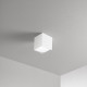 Plafoniera quadrata a led con struttura in metallo e diffusore in acrilico
