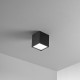 Plafoniera quadrata a led con struttura in metallo e diffusore in acrilico