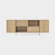 Madia con struttura realizzata in laminato Ecologico dal design moderno