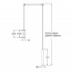 Lampada a sospensione moderno a LED dal design moderno ed elegante