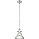 Lampada a sospensione mini dal design industrial con diffusore a 1 luce
