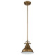 Lampada a sospensione mini dal design industrial con diffusore a 1 luce