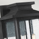 Lanterna da parete grande con 3 luci per esterno dal design rustico