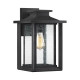 Lanterna da parete media con 1 luce per esterno dal design rustico