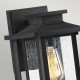 Lanterna da parete piccola con 1 luce per esterno dal design rustico