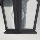 Lanterna da parete piccola con diffusore in vetro a 1 luce dal design rustico
