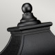 Lampioncino da giardino con diffusore a 1 luce dal design rustico