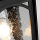 Lampioncino da giardino con diffusore a 1 luce dal design rustico