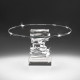 Alzatina per dolci in cristallo dal design elegante