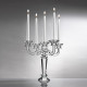 Candeliere a 5 braccia in cristallo dal design moderno