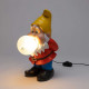 Lampada da tavolo in resina con USB dal design moderno